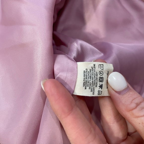 New without tags- pink faux fur zip up jacket - Picture 4 of 4